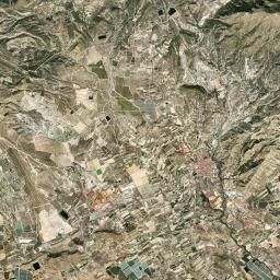 Agost Satellite Map