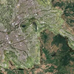 Bak California map(satellite map)