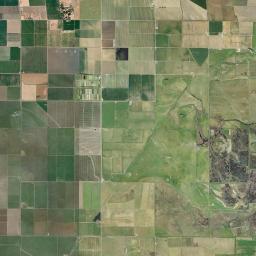 Saxon California map(satellite map)