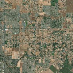 Coffing California map(satellite map)