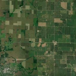 Wayne City Satellite Map