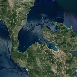 Itháki Satellite Map