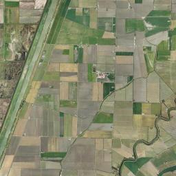 Central California map(satellite map)