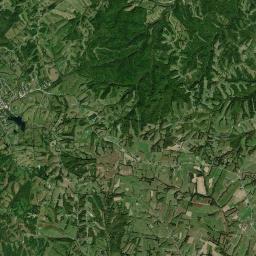 Nicholas County Satellite Map