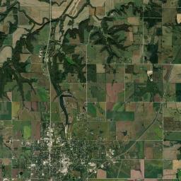 Garnett Satellite Map