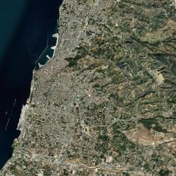 Pátra Satellite Map
