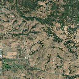 Creston California map(satellite map)