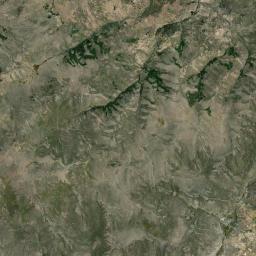 Bodie California map(satellite map)