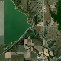 Coffey County Satellite Map
