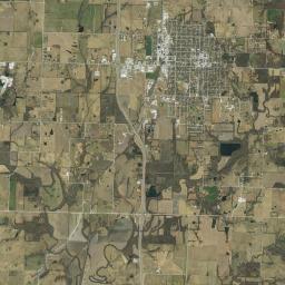 Bates County Satellite Map