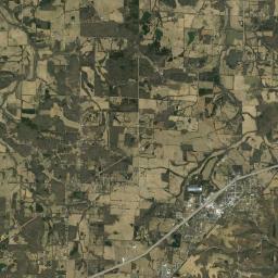 Bourbon Satellite Map