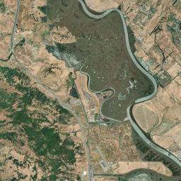 Burdell California map(satellite map)