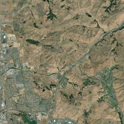 Chabot Terrace California map(satellite map)