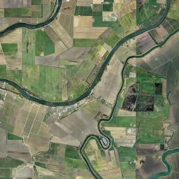 Isleton California map(satellite map)