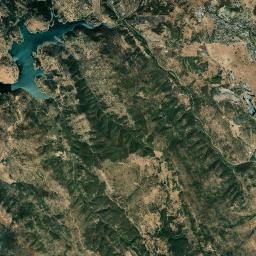 San Andreas California map(satellite map)