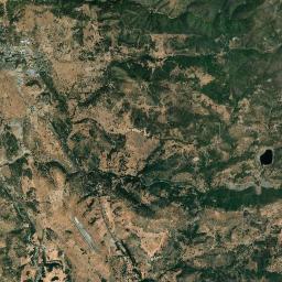 Calaveritas California map(satellite map)