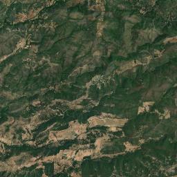 Cave City California map(satellite map)