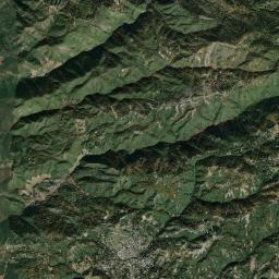 Indian Creek California map(satellite map)