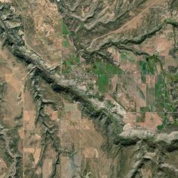 Redvale Colorado Satellite Map