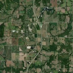 21325 City Lake Road Pleasanton KS Satellite Map