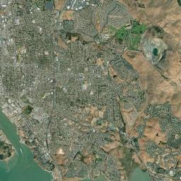 Carquinez Heights California map(satellite map)