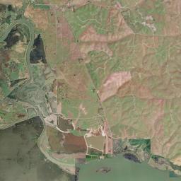 Birds Landing California map(satellite map)