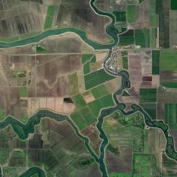 Terminous California map(satellite map)