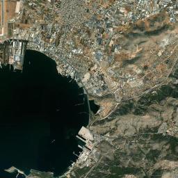 Asprópyrgos Satellite Map