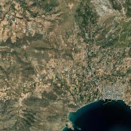 Kárystos Satellite Map