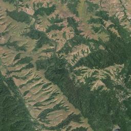 Five Brooks California map(satellite map)