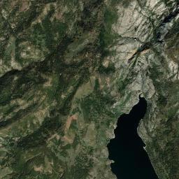 Tuolumne County Satellite Map