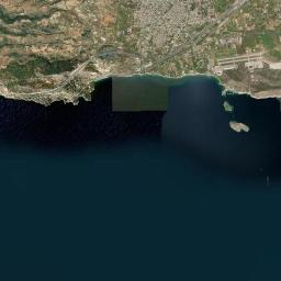 Mégara Satellite Map
