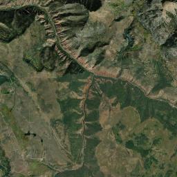 Vanadium Colorado Satellite Map