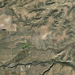 Colorado City Colorado Satellite Map