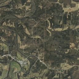 Hickory County Satellite Map