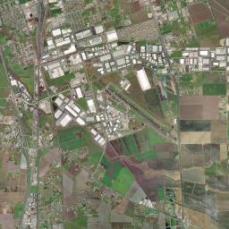 French Camp California map(satellite map)