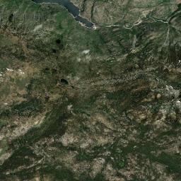 White Wolf California map(satellite map)