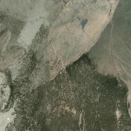 Mono Mills California map(satellite map)