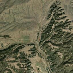 Bradford Colorado Satellite Map