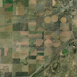 Kinsley Satellite Map