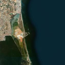 Lo Pagán Satellite Map