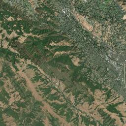Alamo California map(satellite map)