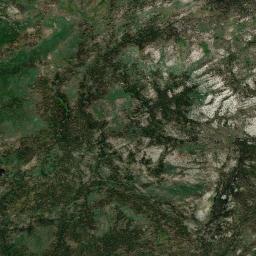 Aspen Valley California map(satellite map)