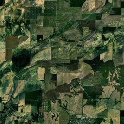 Gallatin County Satellite Map