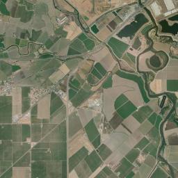 Banta California map(satellite map)