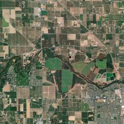 Del Rio California map(satellite map)
