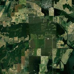 Shawneetown Satellite Map