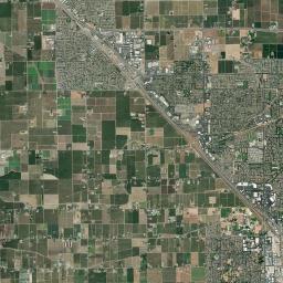 Salida California map(satellite map)