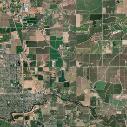 Claus California map(satellite map)