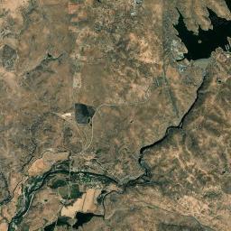 La Grange California map(satellite map)